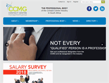Tablet Screenshot of ccmg.org.za